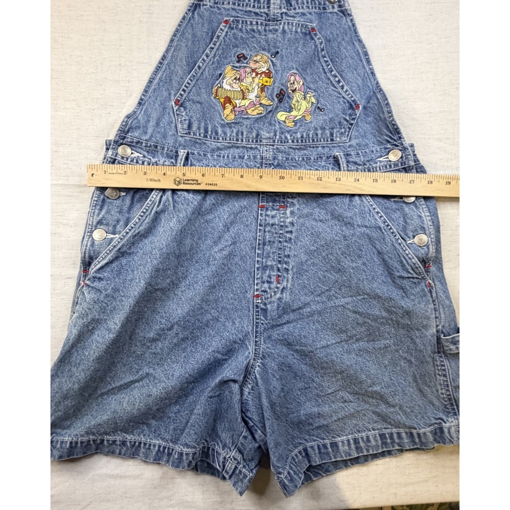 Vintage Disney Catalog Collection Snow White Denim Overalls Women's Medium - Picture 5 of 8